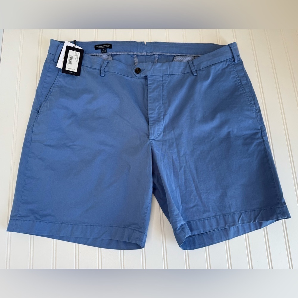 PETER MILLAR Crown Crafted Mens 42 Concorde Golf Shorts Garment Dyed NEW. 1131